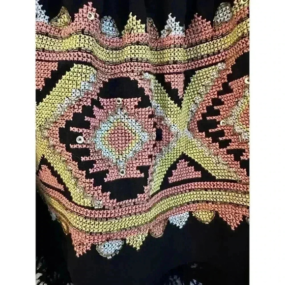 Ramy Brook Women's Lotus Embroidered Mini Skirt Coverup Size Small - Picture 13 of 15